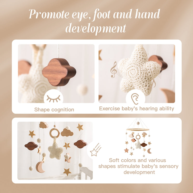 Handgefertigtes Baby-Mobile